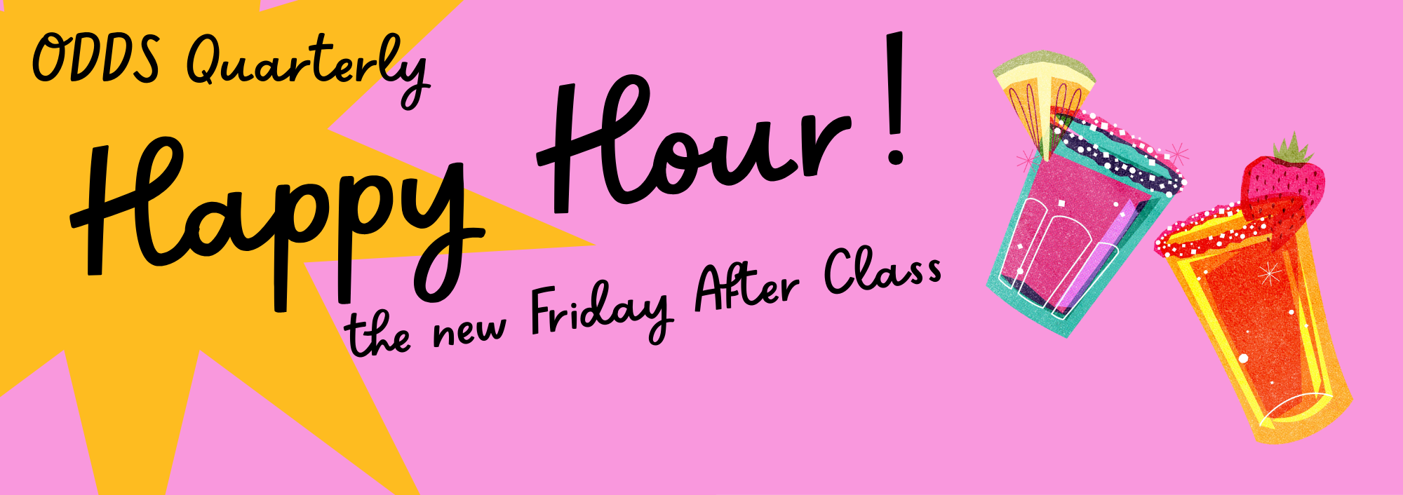 Happy Hour Header Happy Hour Header Graphic